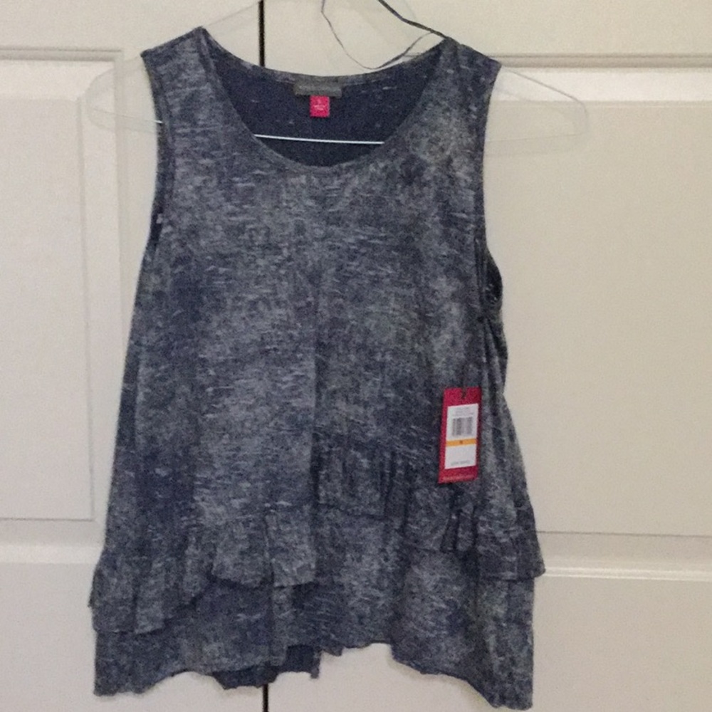 NEW!  Vince Camuto blue denim shirt